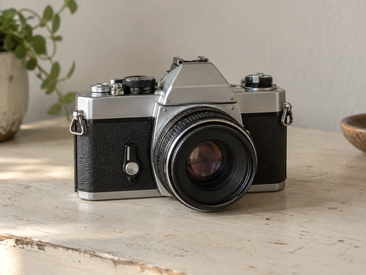 Used collectible vintage film camera